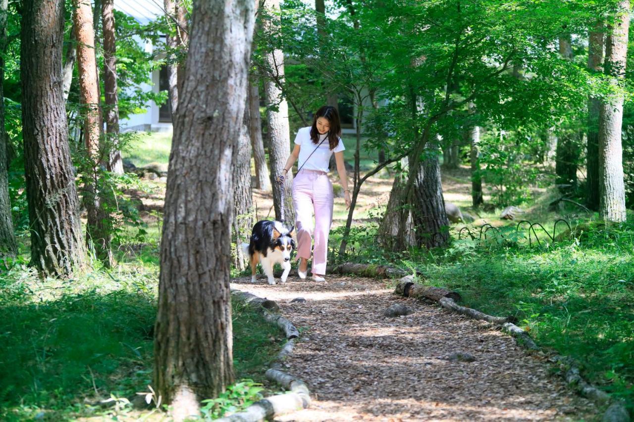 Yutorelo Tateshina Hotel With Dogs Čino Exteriér fotografie