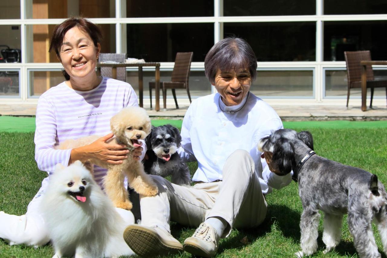 Yutorelo Tateshina Hotel With Dogs Čino Exteriér fotografie